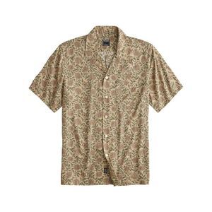 Todd Snyder Men's Casual Button Down Shirt - Brown and Green
